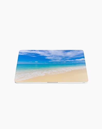 Laptop Skin Sticker Cover Decal Beach Designs - Universal Size - Fits All laptops up to a 16” Diagonal Size | Easy to Apply, Remove and Change Styles (Tropical Beach) - style: Tropical Beach