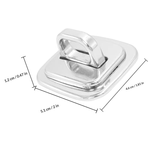 SUPVOX 2pcs Laptop Lock Anchor Fixed Base Security Plate Zinc Alloy Anti-Theft Solution Compatible with Notebook for Office and School Use