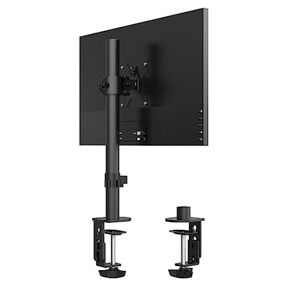PHOLITEN Monitor Mount for Most 13-32" Computer Screens up to 20lbs,Adjustable Single Desk Monitor Stand with Tilt Swivel Rotation, VESA 75x75mm/100x100mm | Adjustable Single Desk Stand, Tilt Swivel Rotation, VESA 75x75/100x100mm - size: 15.75in, style: 1