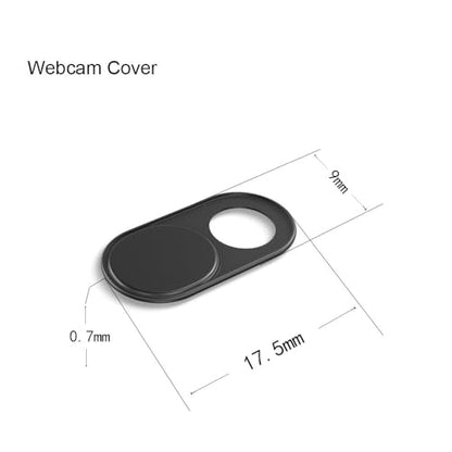 Webcam Cover Slide Ultra-Thin Metal Oval Smooth Low Profile Privacy Shield for Laptop Tablet Phone Front Camera 5 Pack Silver - color: Silver