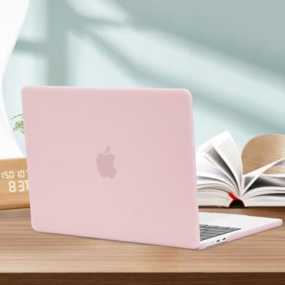 EooCoo for MacBook Neo Case 13 inch 2026, Scratch Resistant, Matte Blush | 4 in 1 Kit, Durable, Easy Snap-On, Stays New, Model A3404 (A18 Pro Chip) - color: Matte Blush