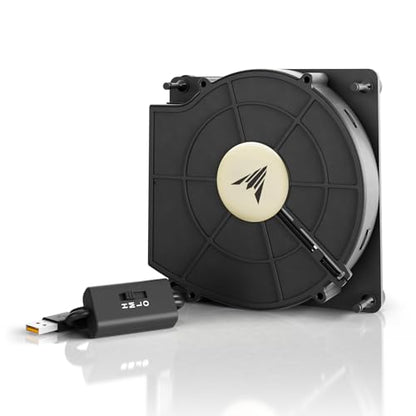 AC Infinity MULTIFAN S2, Quiet 120mm USB Blower Fan with Speed Control, UL-Certified for Receiver DVR Xbox Modem AV Cabinet Cooling - size: S2