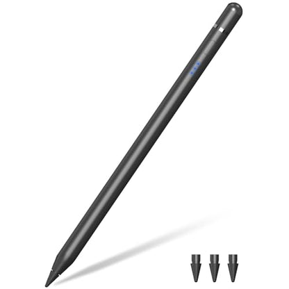iPad Pencil 1st Generation for iPad, Stylus Pen for Pencil 2nd Generation with Magnetic Charging Tilt Sensitivity& Palm Rejection, Pencil for iPad Pro 11/12.9/13, Air, Mini Black - color: black