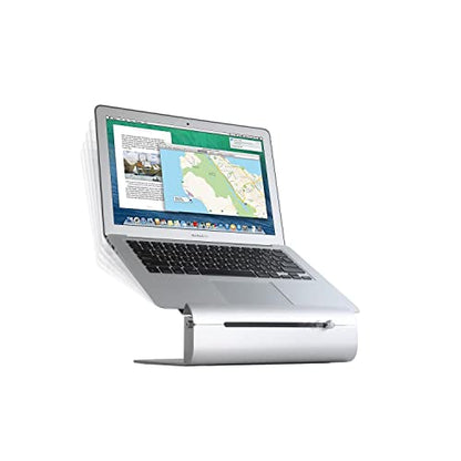 Rain Design iLevel2 Adjustable Height Laptop Stand (Patented) (Silver) - color: silver