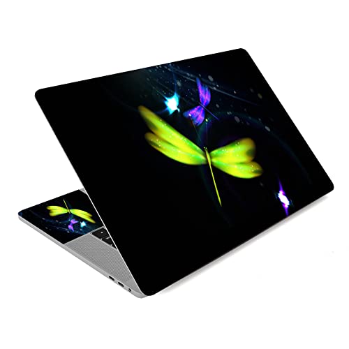 12 13 13.3 14 15.4 15.6 Inches Laptop Skin Sticker Decal Universal Netbook Skin Sticker | Need to Cut,Easy to Apply, Remove and Change Styles (Cute Dragonfly) - color: Cute Dragonfly