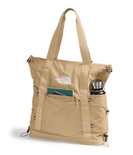 THE NORTH FACE Borealis Tote Bag | Over Shoulder & Backpack Carry Options, Water Repellent, 16" Laptop Sleeve - color: Khaki Stone