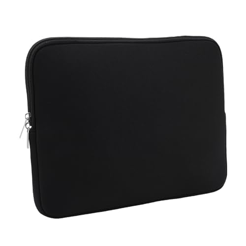 Basic Laptop Sleeve, Water Proof Neoprene Tablet Sleeve Carrying Bag Protective Cover Zippered Top Opening for Travel Business and Academic Use (14 Inch) - size: 14 Inch