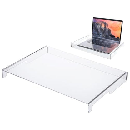 Keyboard Dust Cover Transparent Acrylic Keyboard Protector for Home Office Water-Resistant Protective Case for Laptop and Desktop Use 15.74 X 10.43 X 1.57 in - size: 40.00X26.50X4.00CM