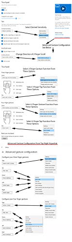 Precision Touchpad Wired USB Windows 10 ETP001PTP Most Accurate Pad for PC, 2,3,4 Finger Adjustable Programmable Gestures
