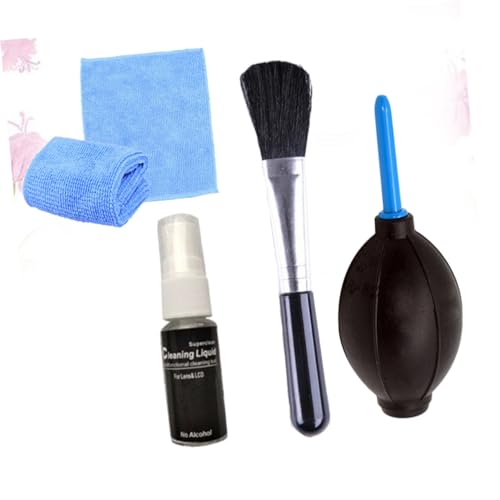 DOITOOL 4pcs Computer Cleaning Kit Screen Cleaner Keyboard Brush Electronic Cleaning Brush Home Office Tools