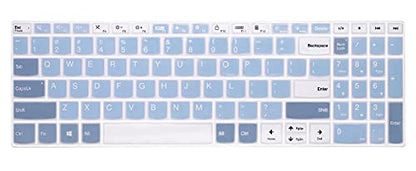 Keyboard Cover for Lenovo Yoga 7i 15.6" 16", IdeaPad 3/ 3i 15.6 17.3, IdeaPad 5/ 5i 15.6 17.3, IdeaPad Flex 5/Flex 5 15.6, Yoga Slim 7 15, IdeaPad Slim 7 15.6, ThinkBook 15/15P G2 G3 G4（Ocean） - color: Mysteryo Focean