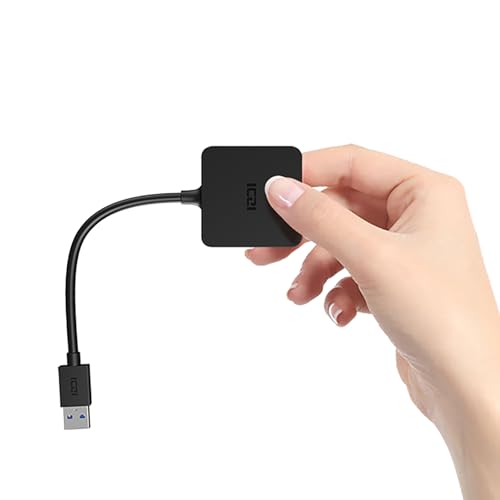 ICZI USB 3.0 Hub, 4 Ports USB Splitter Multiple Extender for Laptop, PC, MacBook, Mac mini, iMac, Surface Pro, Mobile HDD - size: 0.5ft