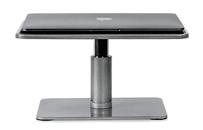 Mount-It! Adjustable Height Laptop Stand for MacBook Pro, Ergonomic Desk Riser for 11-15 Inch Laptops and 24-32 Inch Monitors