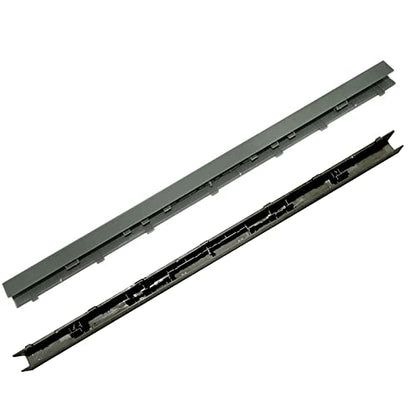Laptop Gray LCD Hinge Cover Clip Trim Strip Cap Case for HP Chromebook 11 11A G8 EE TPN-Q232 L89769-001 - color: LCD Hinge Cover Set L89769-001