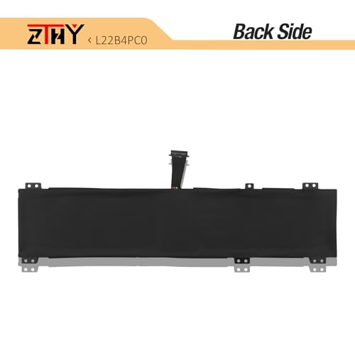 L22C4PC0 L22B4PC0 Laptop Battery Replacement for Lenovo Legion Pro 5 16ARX8 | 16IRX8 16IRX9 Legion Pro 7 16ARX8H 16IRX8 16IRX8H 16IRX9H ThinkBook 16p G4 IRH Series L22D4PC0 L22M4PC0 L22X4PC0 15.44V 80Wh - size: 12.2*3.11*0.31 inch L22B4PC0