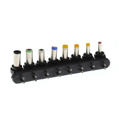 8Pcs/Set Universal AC DC Power Supply Charger Adapter Tips Connector for Notebook Laptop Charging