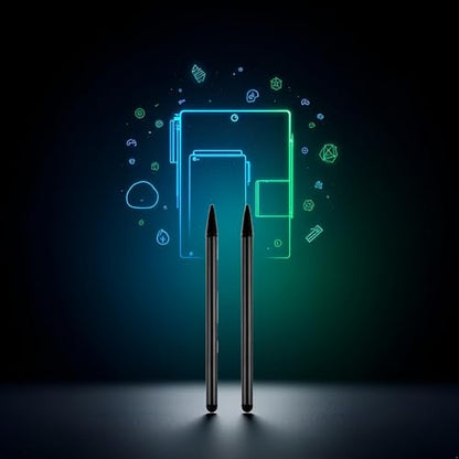 2Pcs Black Stylus Pens for Touch Screens,Stylus Pen Universal Touch Screen capacitive Touch Screen Devices Capacitive Stylus Compatible for iPad,Samsung Galaxy,Touch Screen Smartphones, Accessories