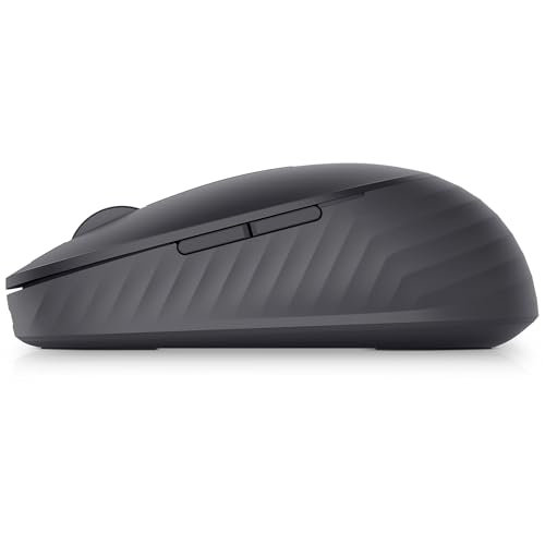 Dell Wireless Mouse MS7421W, Rechargeable, Bluetooth, 6 Month Battery | 2.4GHz, USB-C Charging Cable, 3 Year Advanced Exchange, Graphite Black - color: Graphite Black