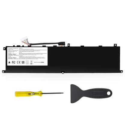 TREE.NB BTY-M6L Laptop Battery Replacement for MSI GS65 Stealth Thin for MSL GS75 Stealth Thin for MSI GS60 6QE-054US Series for MSI P65 Creator 8RD-021 8SF 9SE Series - size: 13.19x3.23x0.28inch BTY-M6L