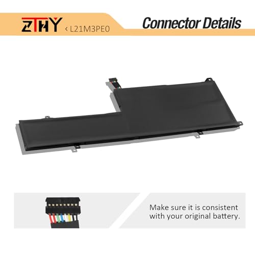 L21M3PE0 L21B3PE0 Laptop Battery for Lenovo Ideapad Flex 5-14IAU7 5-14ALC7 | 5-14ABR8 5-14IRU8 5-16IAU7 5-16ALC7 5-16ABR8 5-16IRU8 7-14IAU7 L21M3PE2 L21M3PE1 L21C3PE0 L21L3PE0 SB11F38041 11.52V 52.5Wh - size: 11.45*3.81*0.19inch L21M3PE0