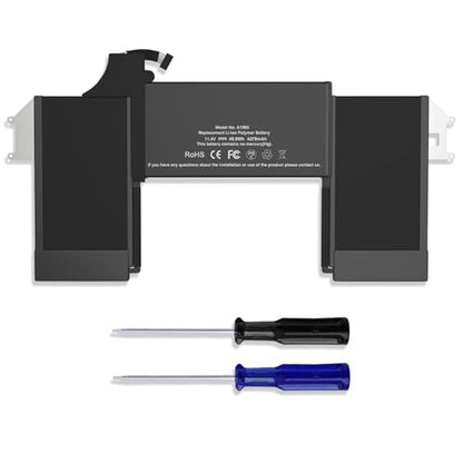 A1965 Laptop Battery Replacement for MacBook Air 13" Retina A1932 (2018-2019) A2179 2020 (EMC 3184 3302), Laptop Battery A1965 11.4V 49.9Wh 4379mAh - size: 11.42*5.87*0.18 inch A1965