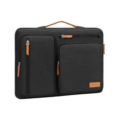 MOSISO 360 Protective Laptop Case 18.5 inch, 18-18.5 inch Laptop Sleeve | Compatible with ASUS Gaming Monitor HP Dell Lenovo Notebook, Side Open Carrying Case with 4 Zipper Pockets, Black - color: Black, size: 18.5 inch