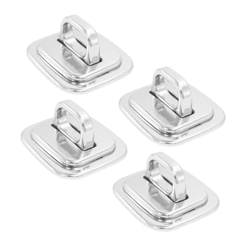 Artibetter 4pcs Fit Computer Lock Fixed Plate Desk Mount Security Anchor for Laptops Tablets Cable Locks