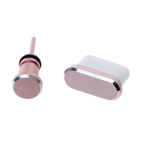 4 Pack Anti-dust Plug Set Compatible with Type C Charging Port and Earphone Jack, Anti Dust Pluggy Caps for USB C Devices As Samsung Galaxy Note 8 Plus 9 S9 S9+ S10 S10+ HTC 10 U11 U11+ OnePlus 5 5T