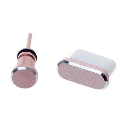 4 Pack Anti-dust Plug Set Compatible with Type C Charging Port and Earphone Jack, Anti Dust Pluggy Caps for USB C Devices As Samsung Galaxy Note 8 Plus 9 S9 S9+ S10 S10+ HTC 10 U11 U11+ OnePlus 5 5T