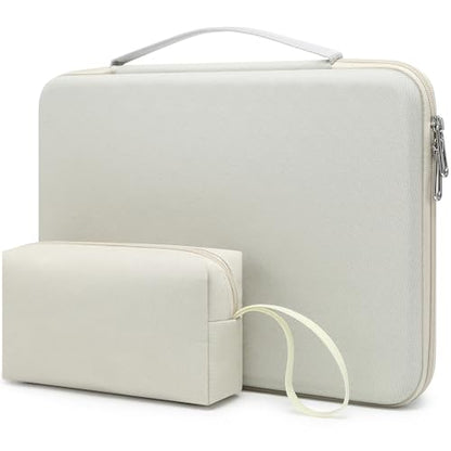 HYZUO 17-17.3 Inch Hard Shell Laptop Case Sleeve, Beige | for 17" 17.3" HP/Dell/ASUS/Acer/Lenovo/LG/Toshiba/MSI Gaming Laptop/Razer Blade 17/18, Notebook Protective Cover Men Women - color: Beige, size: 17-17.3 Inch
