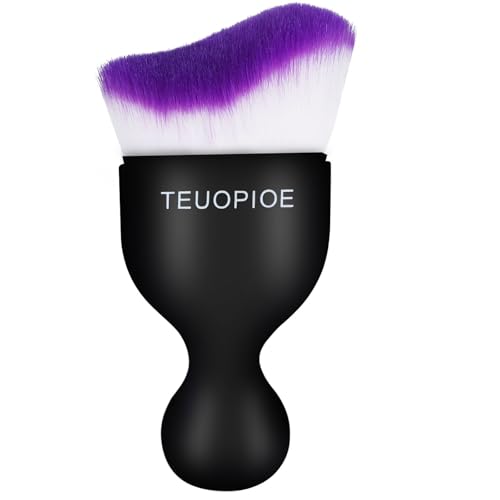 Keyboard Cleaner,Laptop Cleaning Dust Brush, Portable Cleaning Gadgets for Computer,Keyboard,Auto Interior, PC, TV Camera Lens，Exquisite and Compact Gadgets for Men and Women Gift (White Purple) - color: White Purple