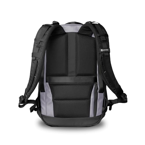 WANDRD NIMBUS 18L: Lightweight Travel Backpack for Men and Women, Weather Resistant Everyday Bag with Padded Shoulder Straps, Laptop Bag and Traveling Bag for Office (Uyuni Purple) - color: Uyuni Purple