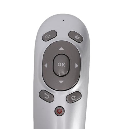 GOWENIC Wireless Presentation Clicker, Gyroscope Technology 2.4G USB Remote Control Presenter Pointer with Ergonomic Design, for Laptop Presentation