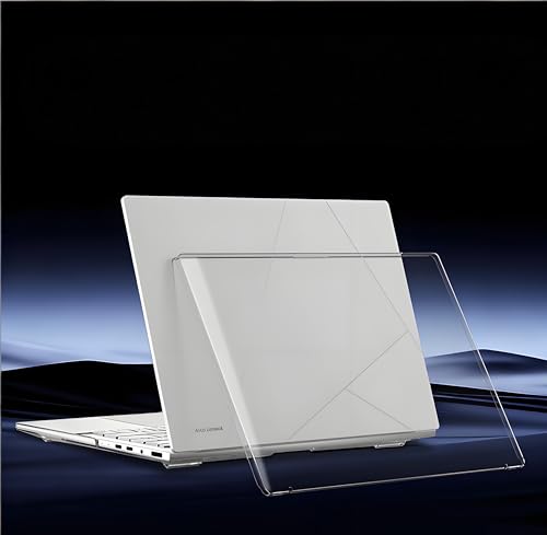 Se7enline for ASUS ZenBook 14 Case 2025 2024,Crystal Clear | Model UX3405C/UM3406KA Lightweight Durable Scratch-Resistant Easy Install Slim Snap On Hard Shell Protective Cover - color: Crystal Clear, size: ASUS ZenBook 14 2025 2024