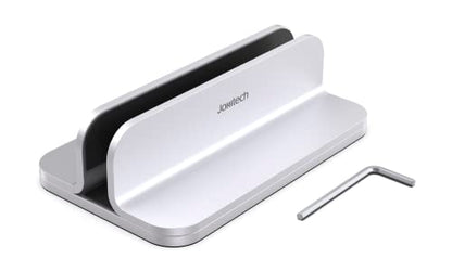 JOKItech Aluminum Laptop Stand, Sturdy and Adjustable, Compatible with Apple MacBook Pro/Air, Mac Mini, iPad Pro, Silver - color: Silver