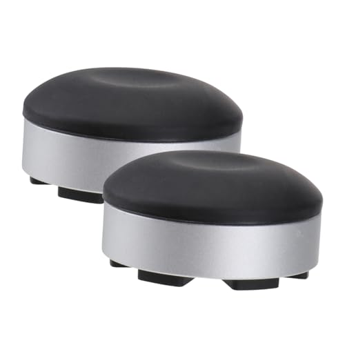 STOBOK 2sets Portable Laptop Stand Ergonomic Height for Heat Dissipation - Base Pad for Home Office Use Black