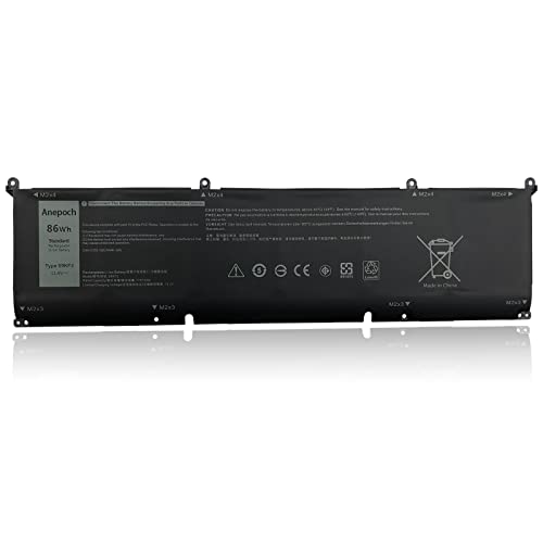 69KF2 Laptop Battery Replacement for Dell XPS 15 9500 Alienware M15 R3 R4 M17 Precision 5550 Series Notebook 8FCTC 070N2F 08FCTC 70N2F 11.4V 86Wh 7167mAh 6-Cell