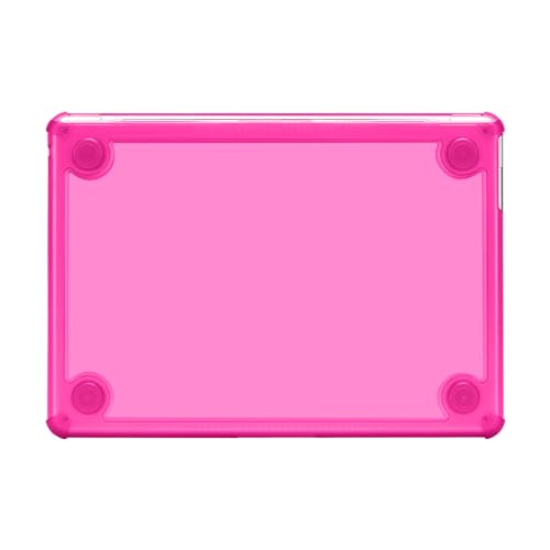 MOSISO Compatible with MacBook Air 13 inch Case M5 2026 M4 M3 M2 2025-2022 | A3449 A3240 A3113 A2681, 3 in 1 Kit Crack-Resistant Heavy Duty Protective Hard Shell Case Cover with TPU Bumper, Bright Rose - color: Bright Rose