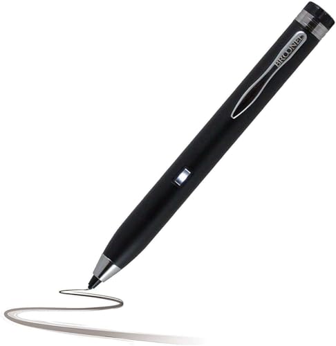 Black Fine Point Digital Active Stylus Pen - Compatible with HP EliteBook x360 1040 G8 2-in-1 Touchscreen Laptop