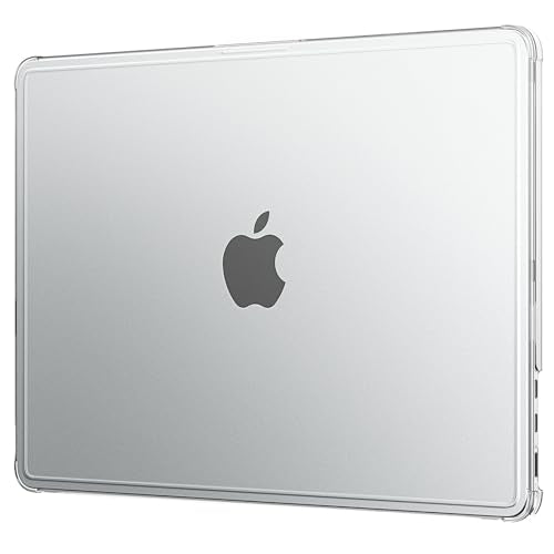 EooCoo Case for MacBook Air 13 inch, M5 M4 M3 M2 2026-2022 A3449 A3240 A3113 A2681, Reinforced Anti-Cracking, True-to-Device Matte Texture, Hard Shell Laptop Cover for MacBook Air 13.6 inch - color: Matte Clear