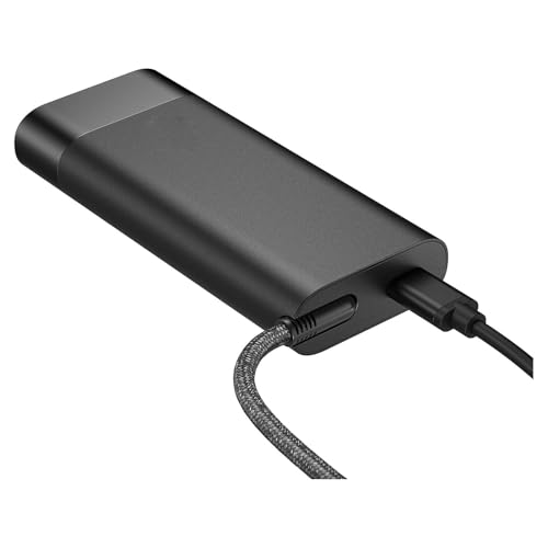110W USB-C Laptop Charger Compatible with HP ZBook Firefly 16 G9 G10 EliteBook 865 G9 860 G10 Dragonfly Pro Chromebook14 Ceramic White HP Elite Dragonfly G3 Series G3 Notebook PC AC Adapter