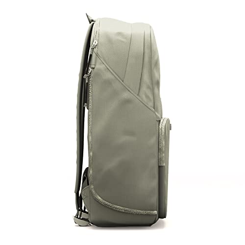 The Brevite Backpack- Casual daypack backpacks for every function. Compact but spacious 18L aesthetic traveling backpack with laptop compartment. (Green) - color: Green