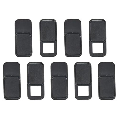 OSALADI Webcam Cover Slider for Privacy Protection 9pcs Metal Oval Shaped and Heat Resistance Compatible with Laptop Tablet and Phone Cameras