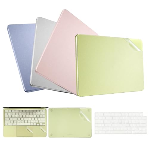 Frosted Transparent Vinyl Skin for 2026 MacBook Neo 13" A3404 | Ultra Thin, Anti-Scratch Dustproof Anti-Fingerprint, Bubble-Free Install, Removable Protective Cover