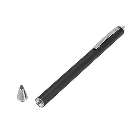 Stylus Pen, Soft Tip Capacitive Stylus Universal for 2018, Tablet, Phone, No Battery Needed, Screen Protector (Black)