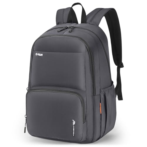 17x10x9 Personal Item Bag Carry On Backpack 20L Flight Approved | United Airlines Small Carry On Backpack Underseat Travel Luggage Bag, Mochila de Viaje,Cabin Size Lightweight Backpack - color: Grey