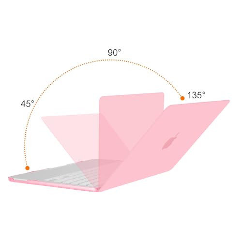 MOSISO Compatible with MacBook Neo Case 13 inch 2026 A3404 A18 Pro Chip | Scratch-Resistant Ultra-thin Protective Hard Shell Case Cover, Pink - color: Pink