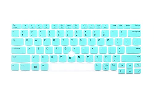 Keyboard Cover Skin Compatible for 2021 Lenovo ThinkPad X1 Carbon Gen 9 Laptop 14", 2021 Thinkpad X1 Yoga 14", 2021 Thinkpad X1 Yoga Gen 6 14" Laptop (NOT Fit 2020-2017 Release Old Versions) (Mint) - color: Mint, size: compatible for Thinkpad X1 Carbon 14
