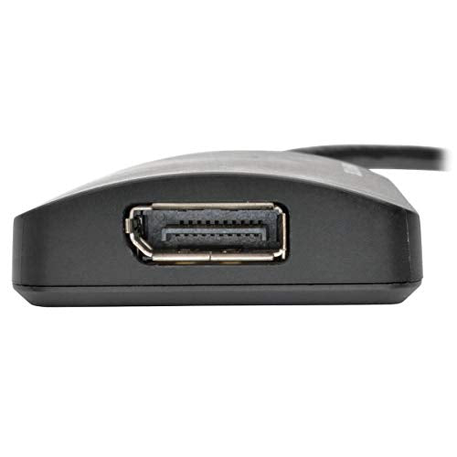 Tripp Lite USB 3.0 SuperSpeed to DisplayPort Dual-Monitor External Video Graphics Card Adapter, 512 MB SDRAM, 4K x 2K (U344-001-DP-4K) - style: DisplayPort Dual Monitor (4K x 2K)