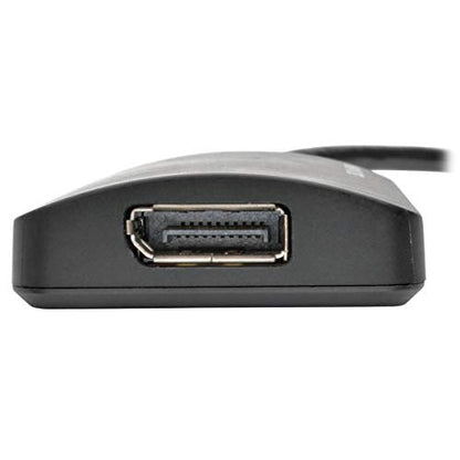 Tripp Lite USB 3.0 SuperSpeed to DisplayPort Dual-Monitor External Video Graphics Card Adapter, 512 MB SDRAM, 4K x 2K (U344-001-DP-4K) - style: DisplayPort Dual Monitor (4K x 2K)